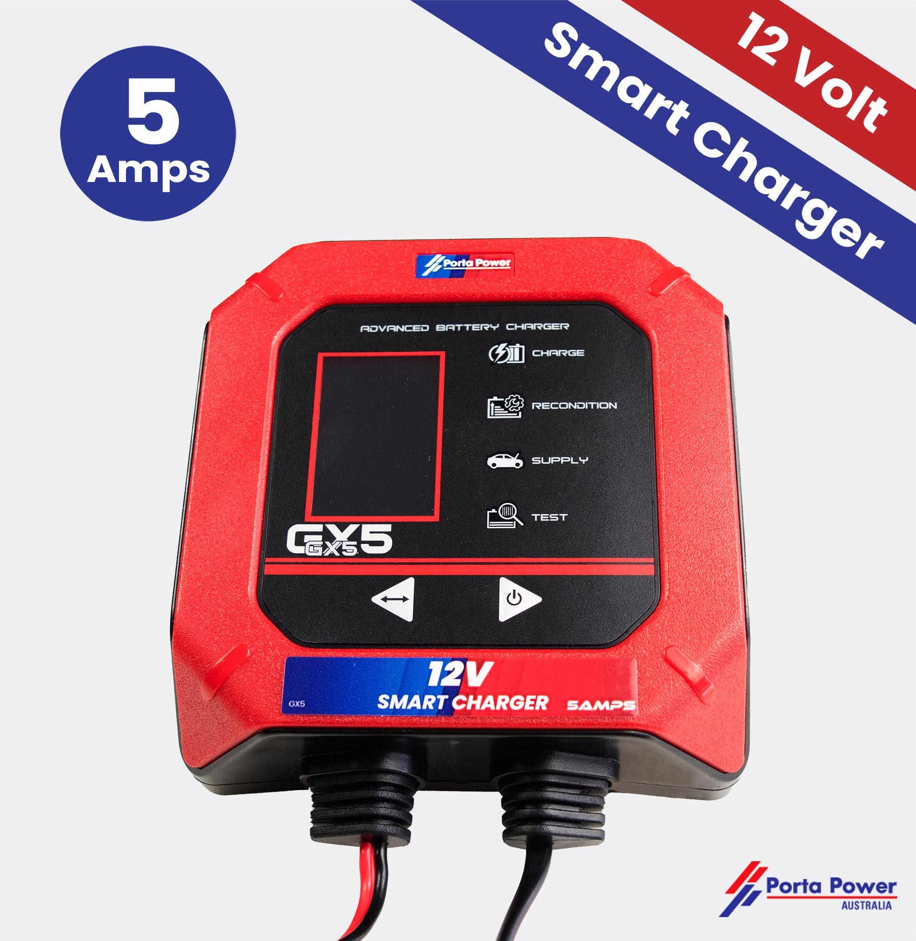 GX5 12 Volt Smart Charger 5Amp