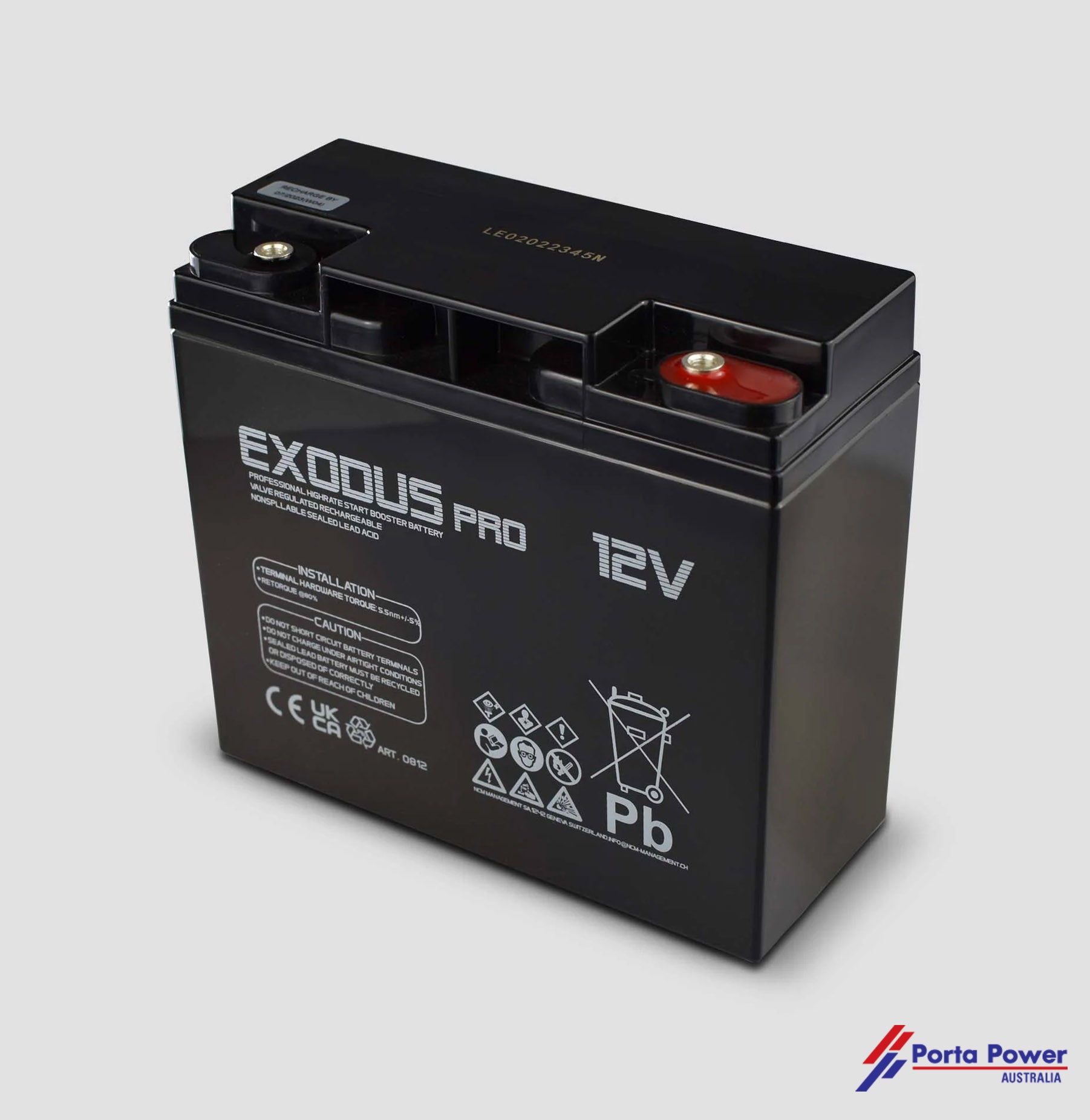 CRANKING Battery 12V-22Ah EXODUS Professional Battery