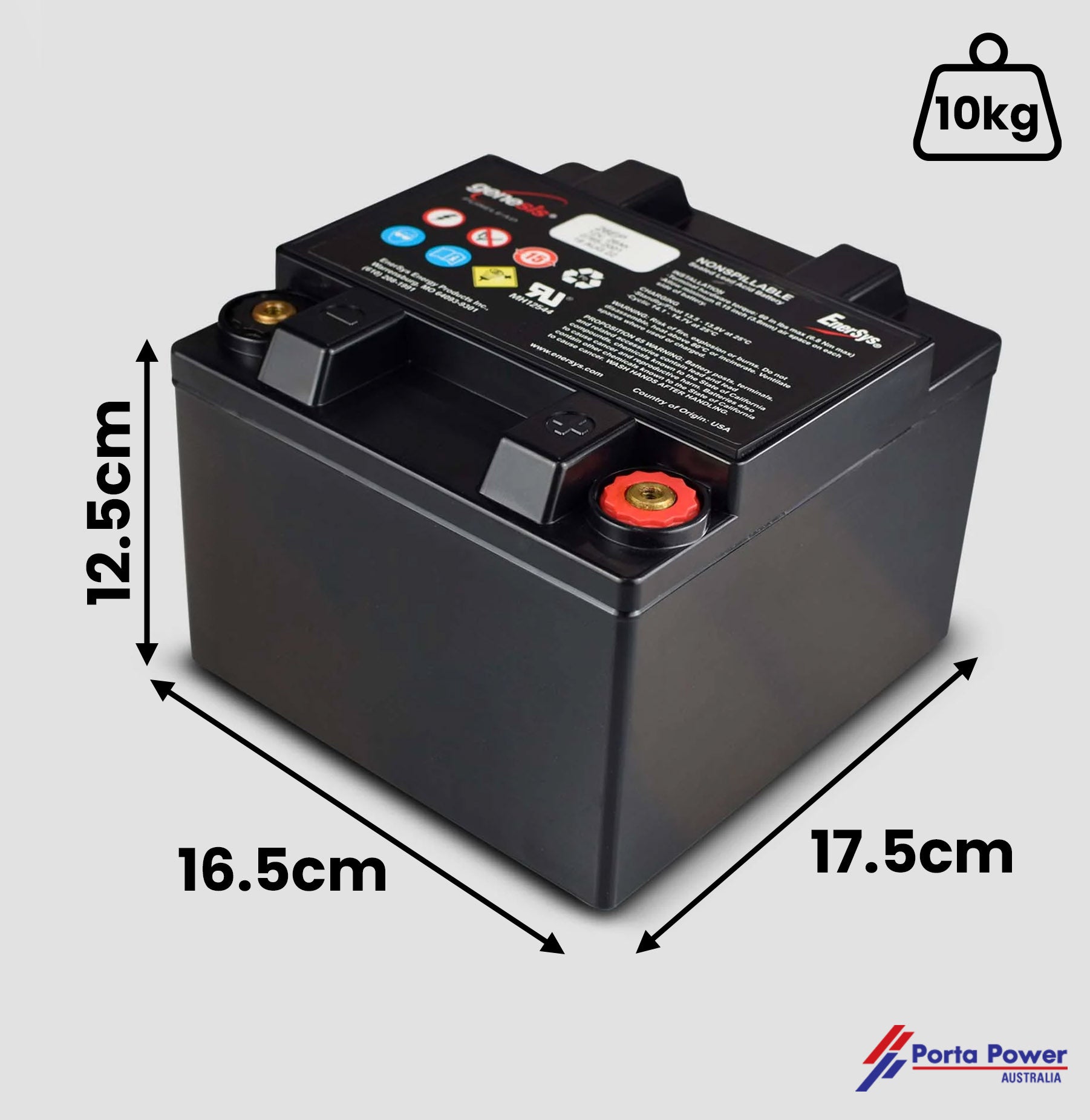 CRANKING Battery 12V - 26Ah HAWKER GENESIS Professional AGM Battery