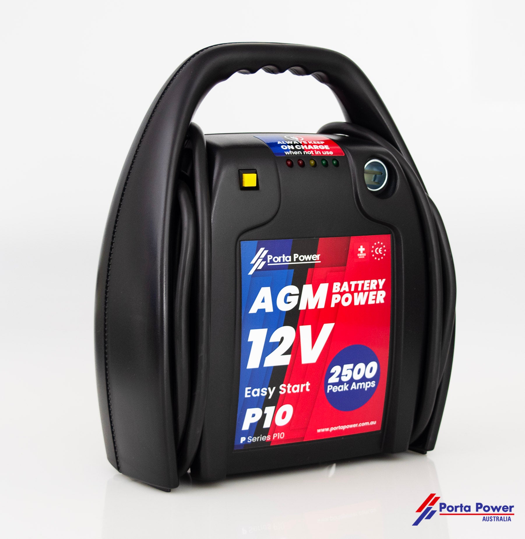 P10 – 12v 2500 Peak Amps AGM Battery Booster