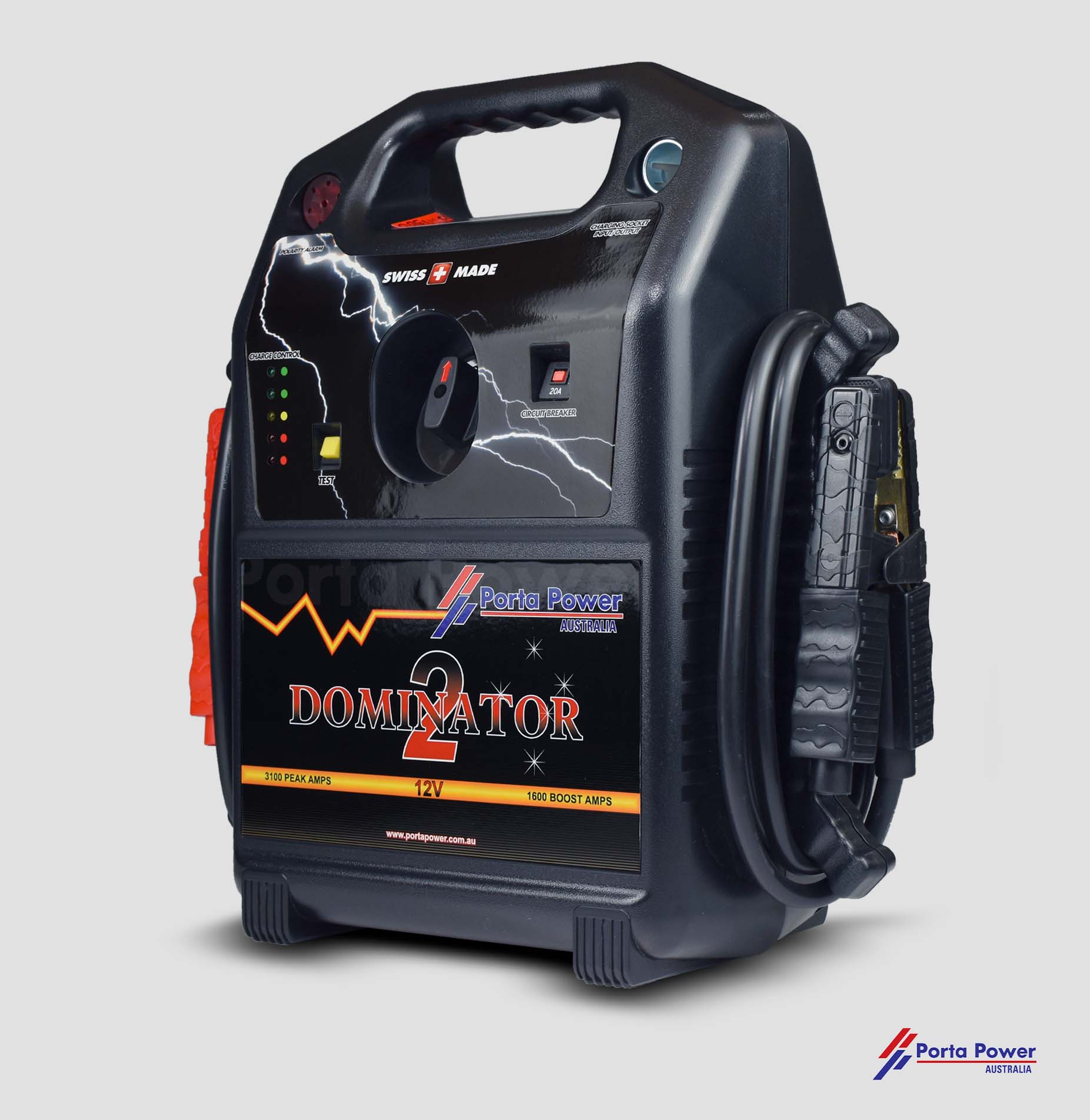 P12 “Dominator 2” 12v 3100 Peak Amps AGM Battery Booster