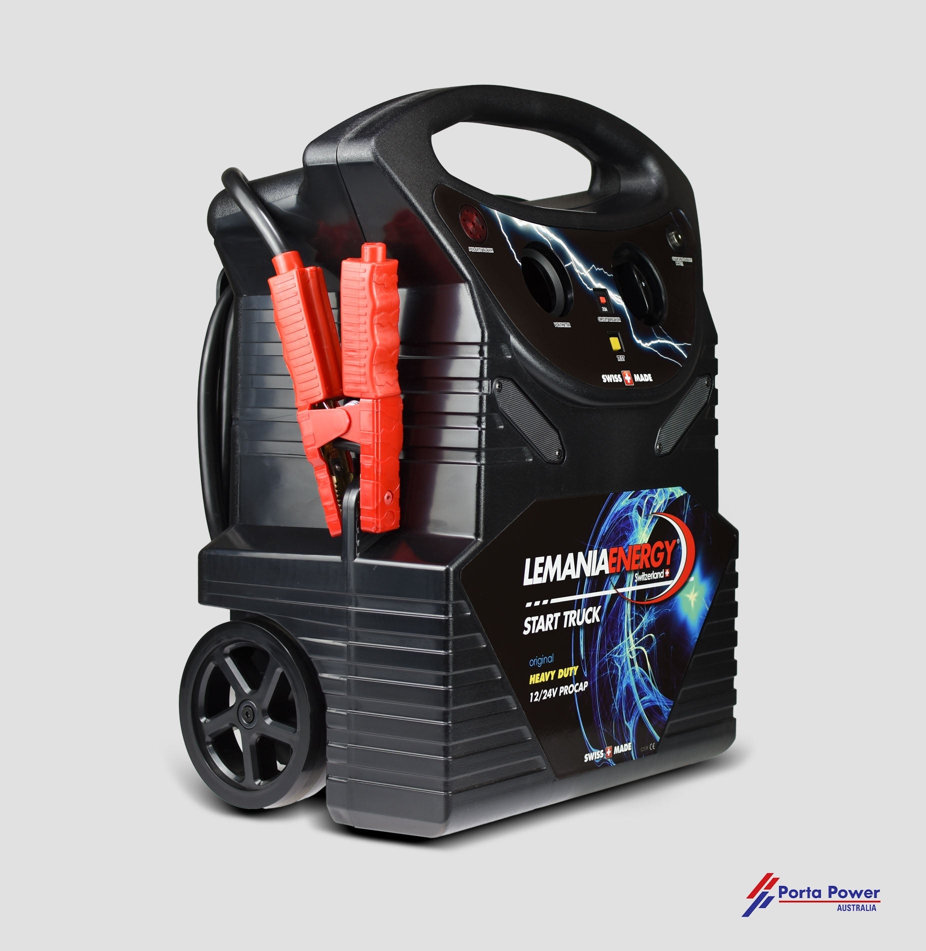 C1224WH10Cell 12/24v 18.000 Peak Amps Super Capacitor with Wheels