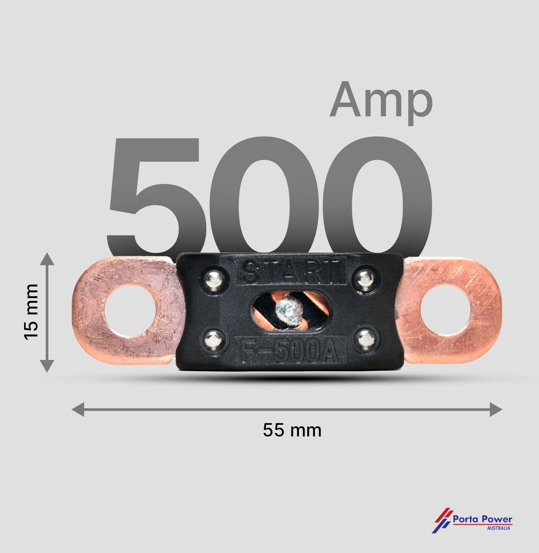 Mega Fuse - 500Amp / Length 55mm - Part No. 1273