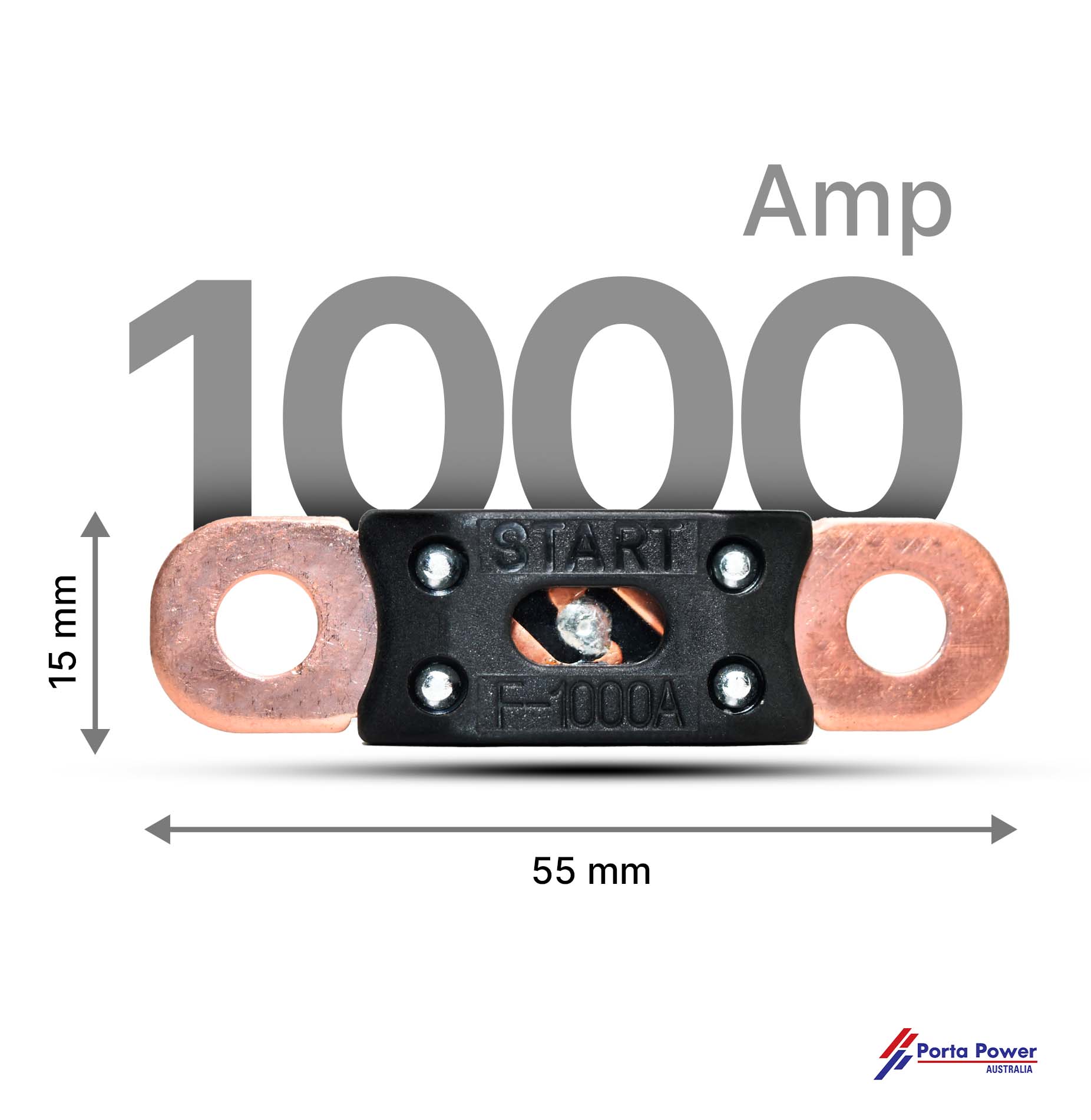 Mega Fuse - 1000Amp / Length 55mm - Part No. 1274